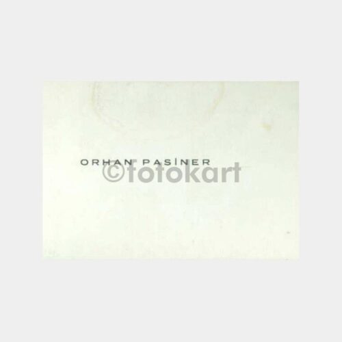 Orhan Pasiner Baskılı Kartvizit