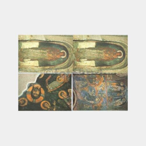 Niğde Gümüş Manastırı Freskleri 6 Adet Kartpostal