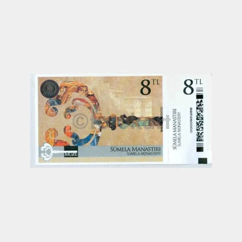 Sümela Manastırı -Kullanılmış- Giriş Bileti
