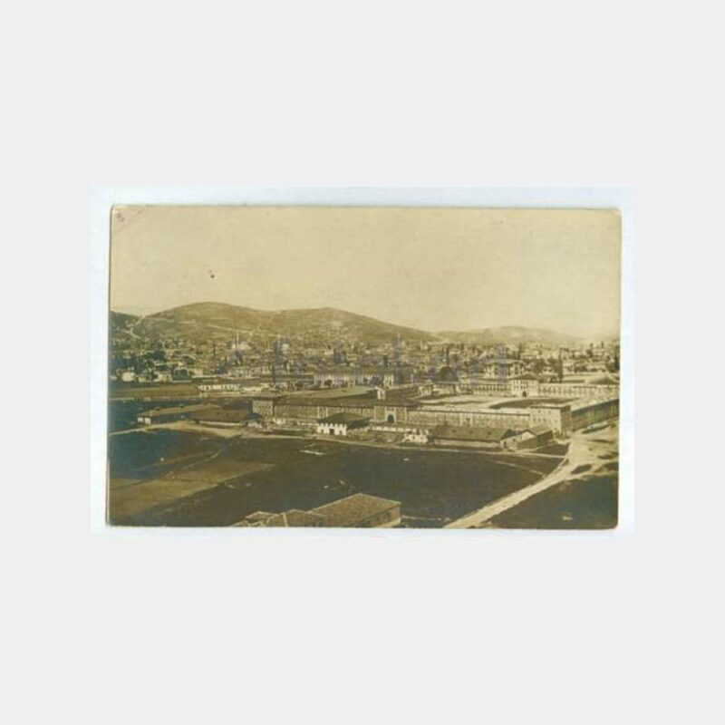 1910 Manastır Nadir Kartpostal
