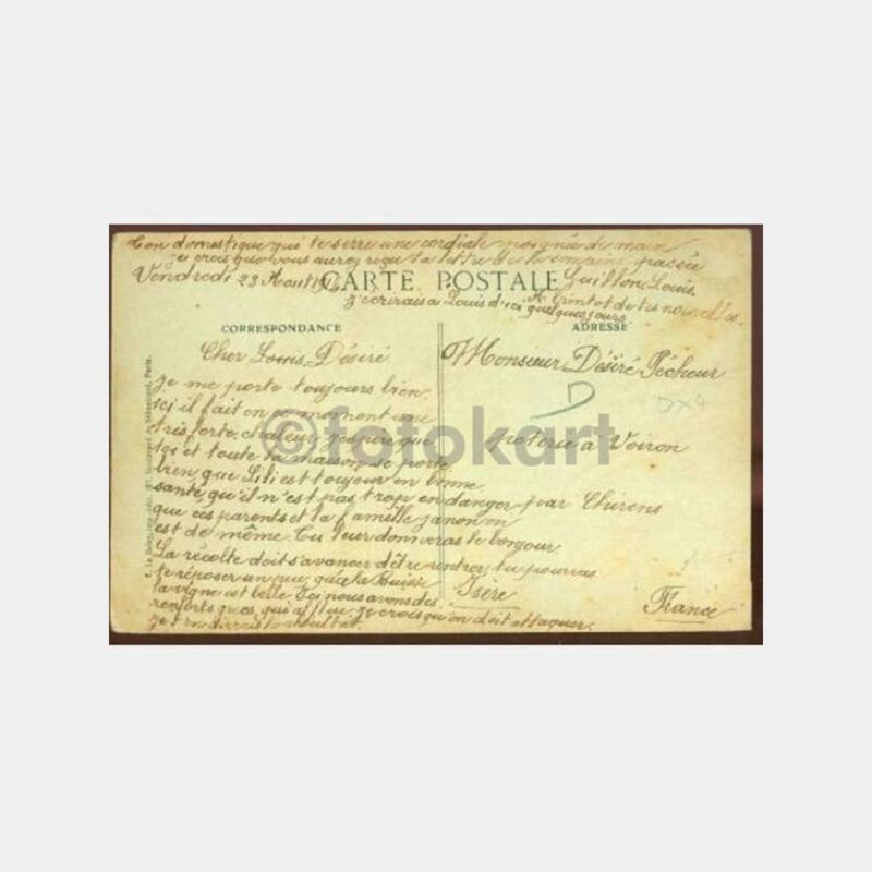 1918 Manastır Nadir Kartpostal - Görsel 2