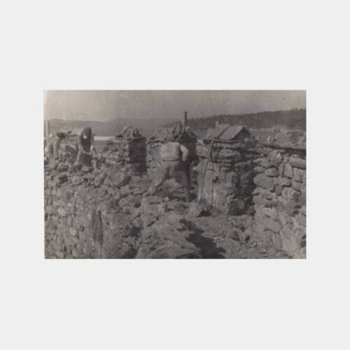 1970 İstanbul Rumelihisarı Onarımı Fotoğraf