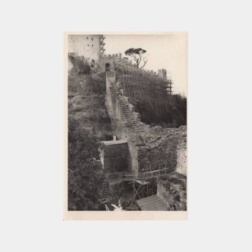 1970 İstanbul Rumelihisar Onarımı 6 Adet Fotoğraf