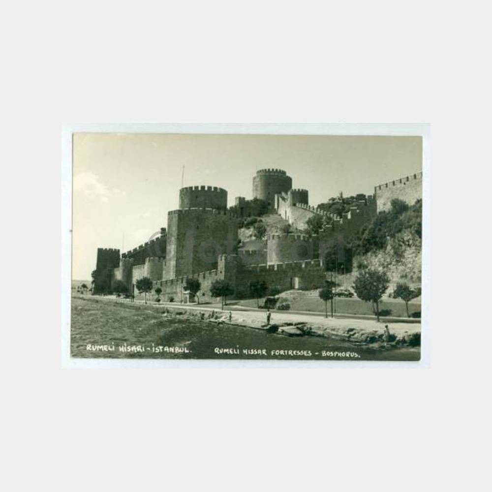 1950 Rumelihisarı -T. Kiçukis Baskı- Kartpostal