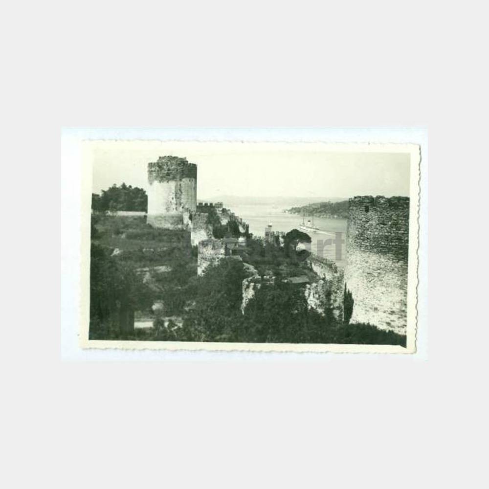 1930 Rumelihisarı Konulu Kartpostal