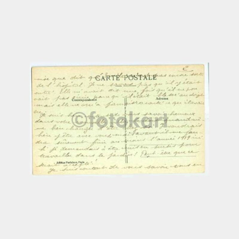 1917 Selanik Yangını Konulu Kartpostal - Görsel 2