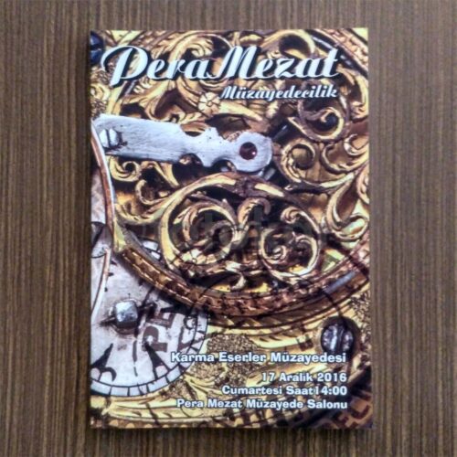 Pera Mezat Karma Eserleri Müzayedesi Katalog, 2016