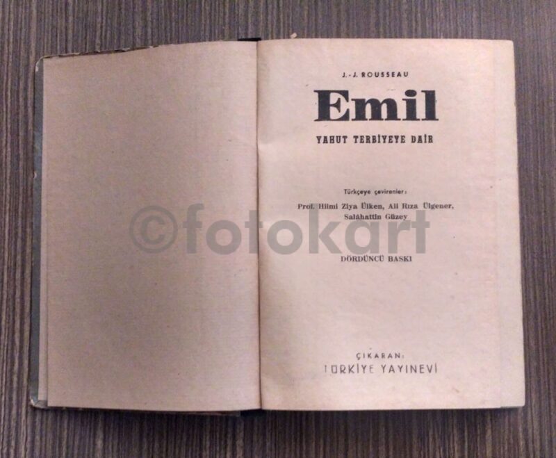 Emil Yahut Terbiyeye Dair - Jean Jacques Rousseau - Görsel 2