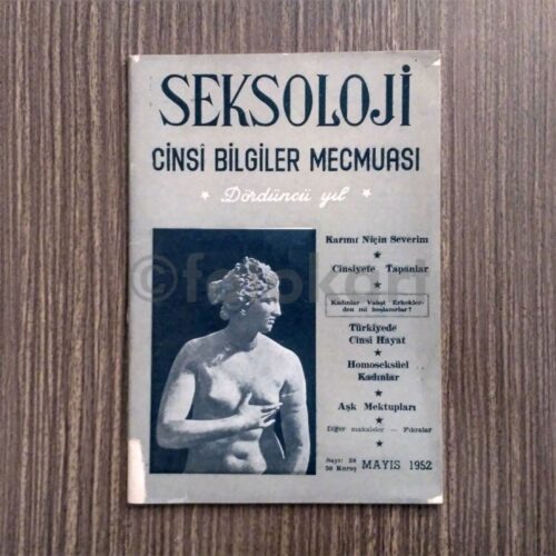 Seksoloji Cinsi Bilgiler Mecmuası, 1952 Mayıs