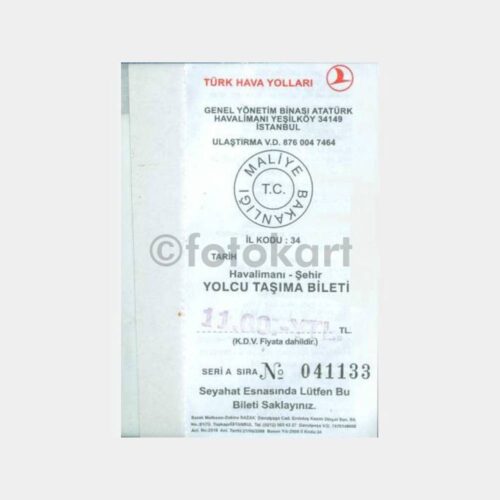 Türk Hava Yolları Otobüs Servisi Bileti