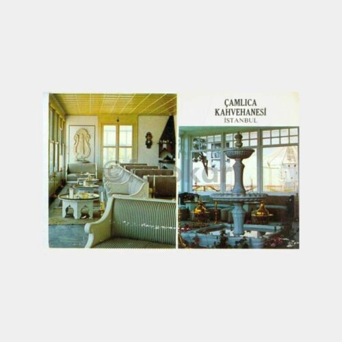 1980 Çamlıca Kahvehanesi Görünüş Kartpostal