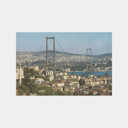 1979 İstanbul Boğaziçi Köprüsü Çamlıca Kartpostal