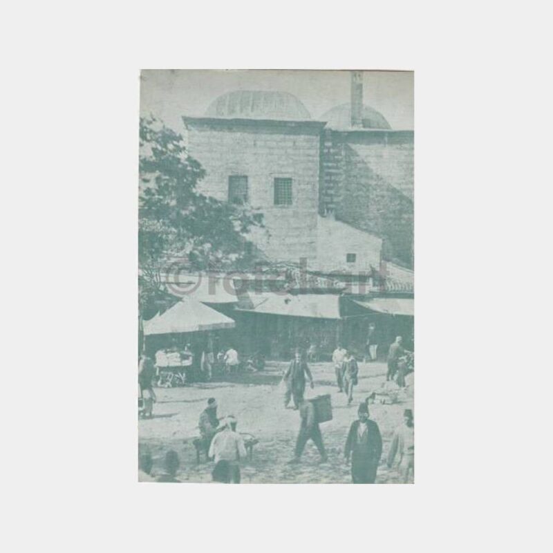 Eski İstanbul - Eminönü Reprodüksiyon Baskı Kartpostal