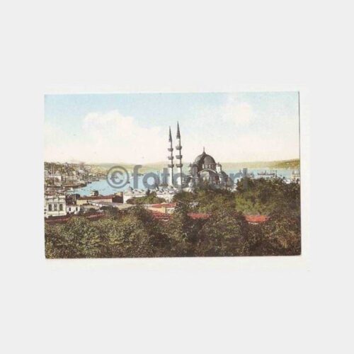 Eminönü Yeni Cami Reprodüksiyon Kartpostal