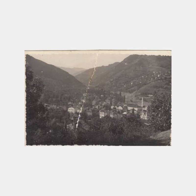 1938 İnebolu Genel Görünüş Kartpostal