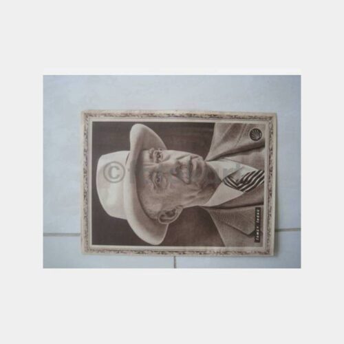 İsmet İnönü Tablo Baskı Resim