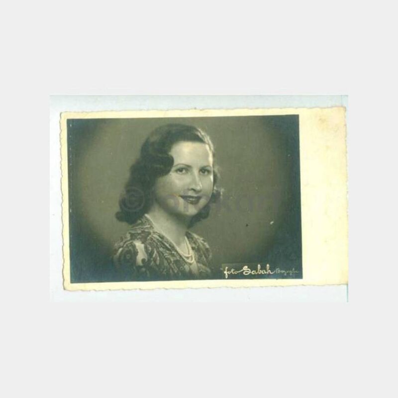 1940 Foto Sabah - Kadın Fotoğraf