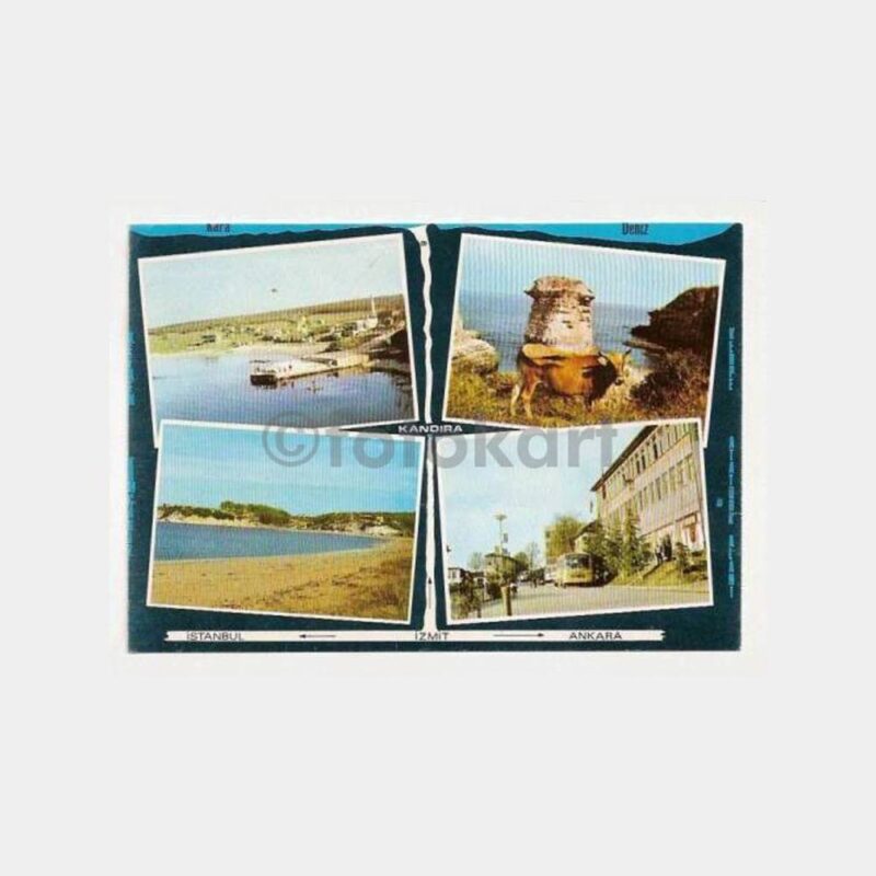 Kandıra 4 Değişik Görünüş Kartpostal