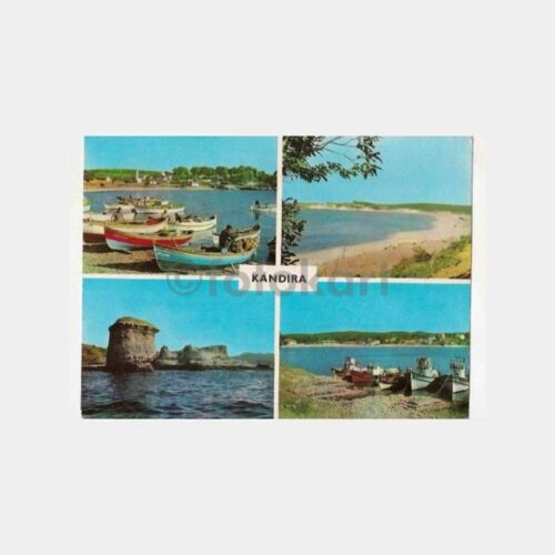 1969 Kandıra 4 Görünüş Kartpostal