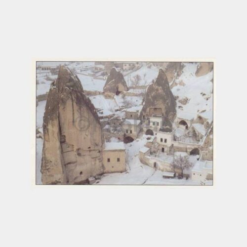 1992 Kapadokya Peri Bacaları Görünüş Kartpostal
