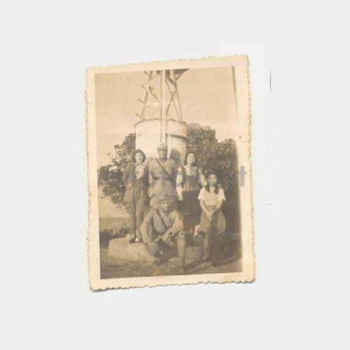 1943 Kefken Pazarbaşı Fener Önünde Fotoğraf