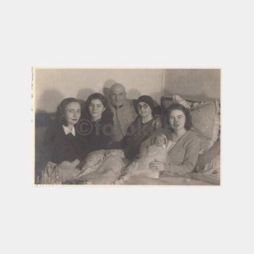 1945 Balıkesir Foto Refik - Lohusa Yatağı Fotoğraf