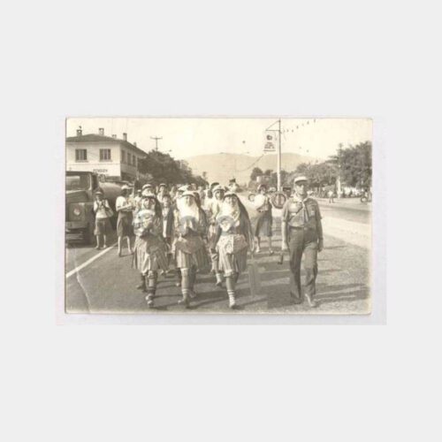 1970 Muğla'da Folklor Ekibi Görünüş Fotoğraf