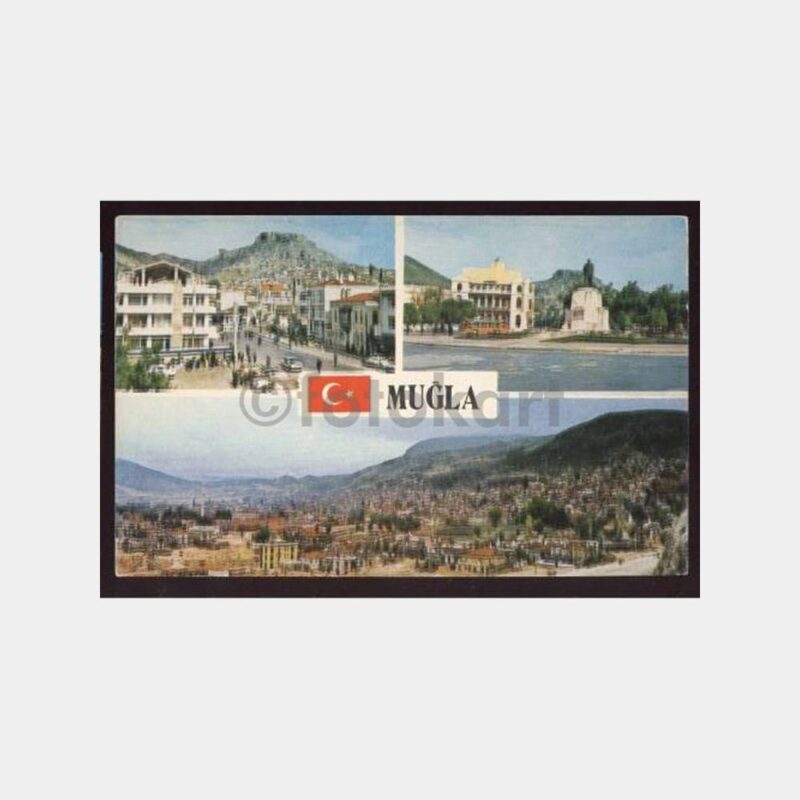 Muğla 3 Değişik Görünüş Kartpostal