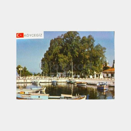 1970 Muğla Köyceğiz Sahil Görünüş Kartpostal