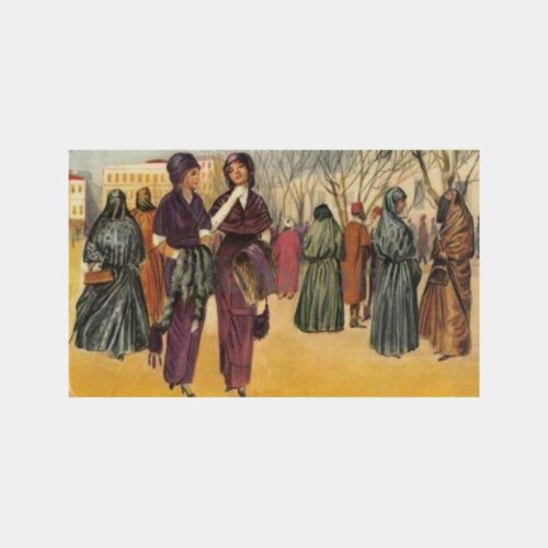 Osmanlı Kadınları Konulu Kart