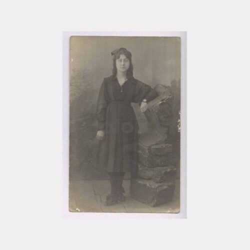 1927 Stüdyo Genç Kız Fotoğraf