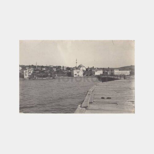 1930 Tekirdağ İskeleden Görünüş Fotokart