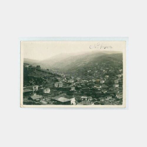 1936 Niksar Genel Görünüşü Fotokart