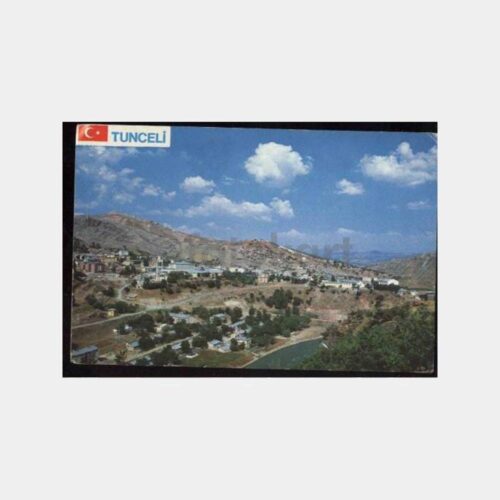 Tunceli Genel Görünüş Kartpostal