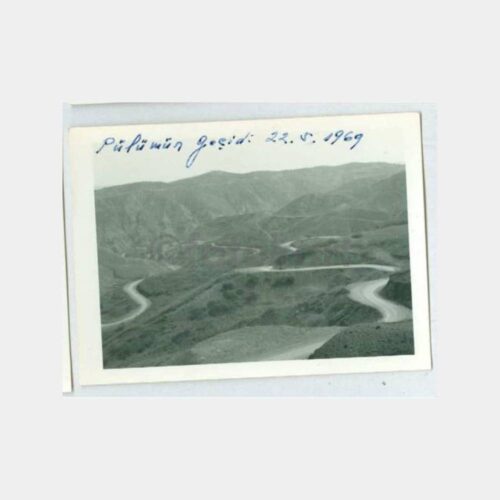1969 Tunceli Pülümür Geçidi Fotoğraf