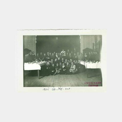 1938 Üsküdar Kız Enstitüsü Grup Fotoğraf