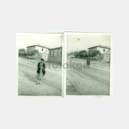 1954 Üsküdar Zeynep Kamil Caddesi 2 Adet Fotoğraf