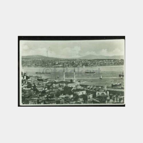 1930 İstanbul Limanı - Tophane Üsküdar Kartı