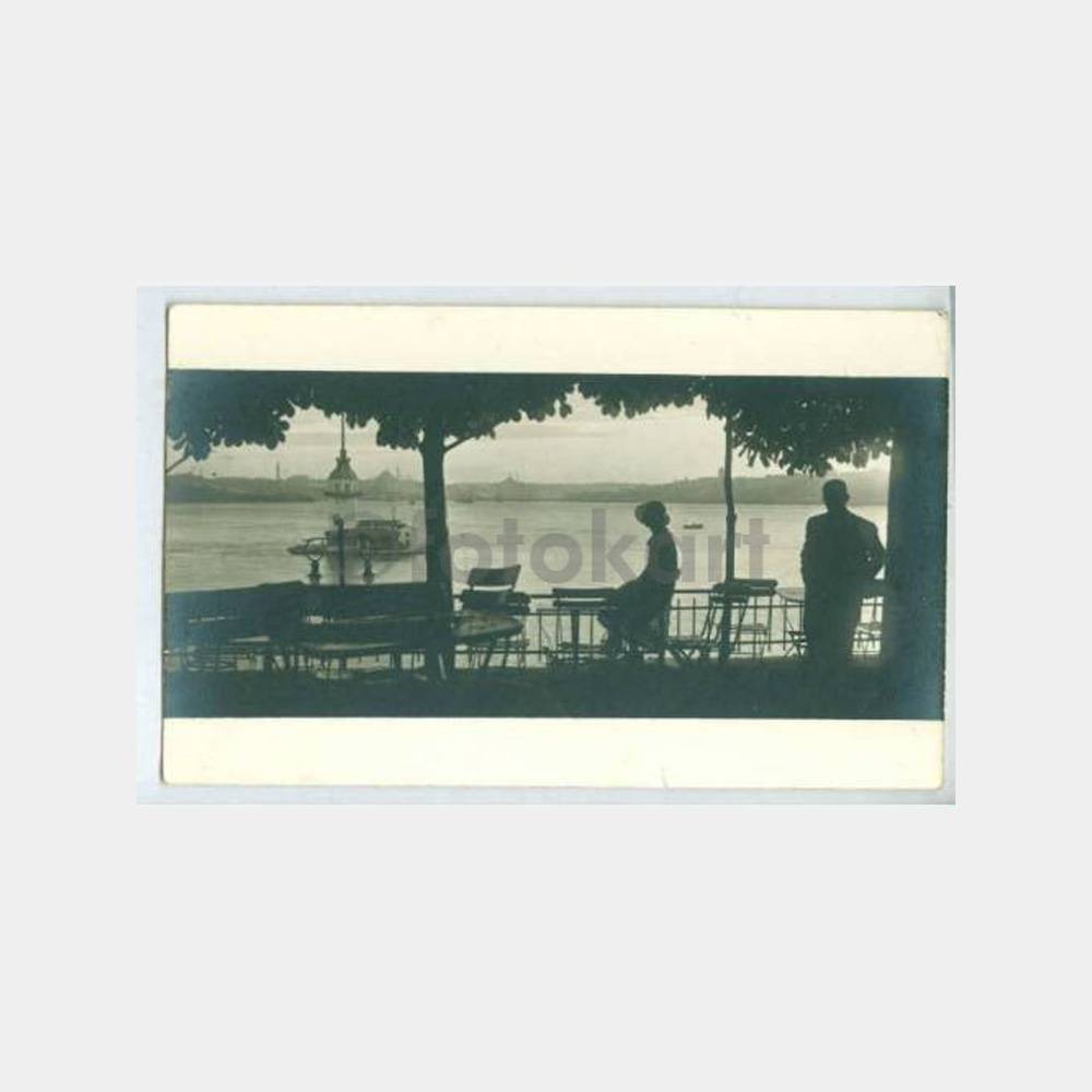 1940 Üsküdar Salacak Çay Bahçesi Fotoğraf