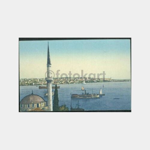 1910 Tophane'den Üsküdar Görünüş -Editör Rochat- Kartpostal
