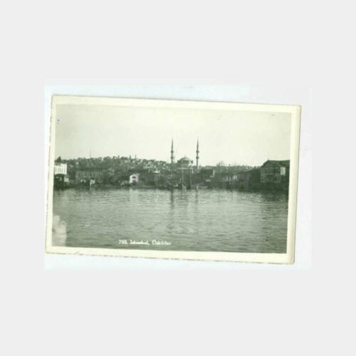 1934 Üsküdar Sahilden Görünüş Kartpostal