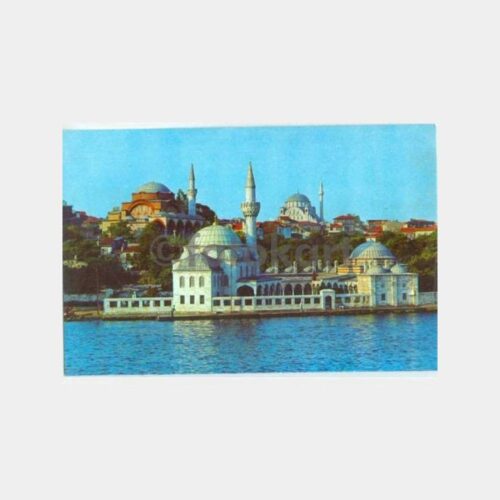 1968 Üsküdar Şemsipaşa Görünüş Kartpostal