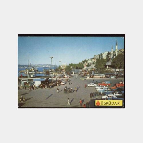 Üsküdar Meydanı Görünüş Kartpostal