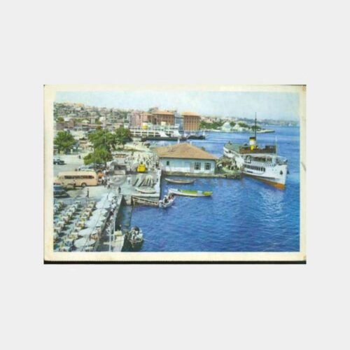 Üsküdar İskelesi Konulu Kartpostal
