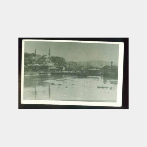 1954 Üsküdar İskelesi Önünde Buz Parçaları Fotoğraf