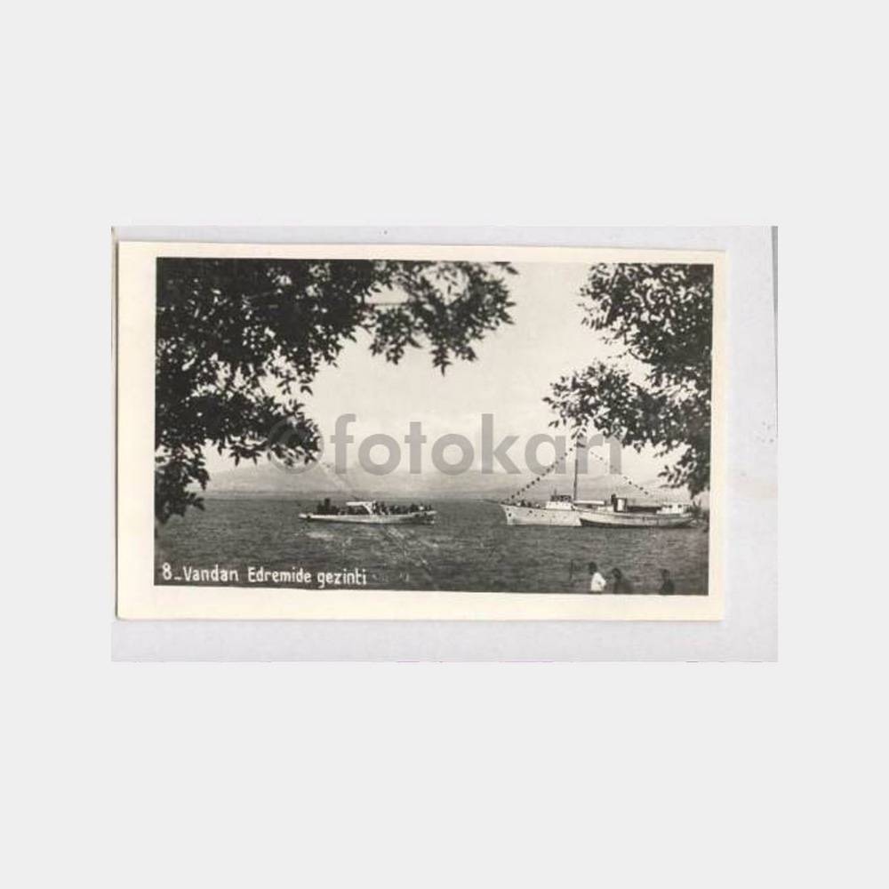 Van Edremit Deniz Gezintisi Görünüş Fotokart
