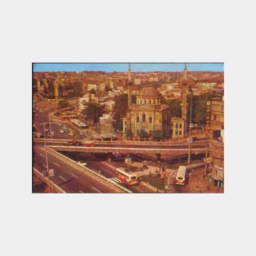 İstanbul Aksaray Meydanı Kartpostal