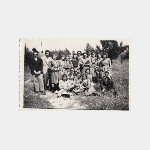 1940 Balıkesir Genç Kız Öğrenciler Fotoğraf