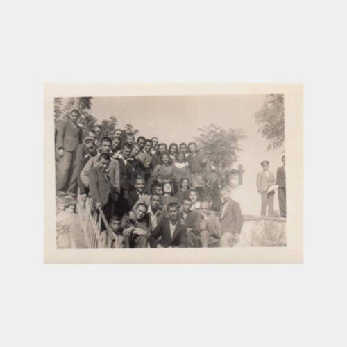 1942 Balıkesir Lisesi Öğrenciler Konulu Fotoğraf