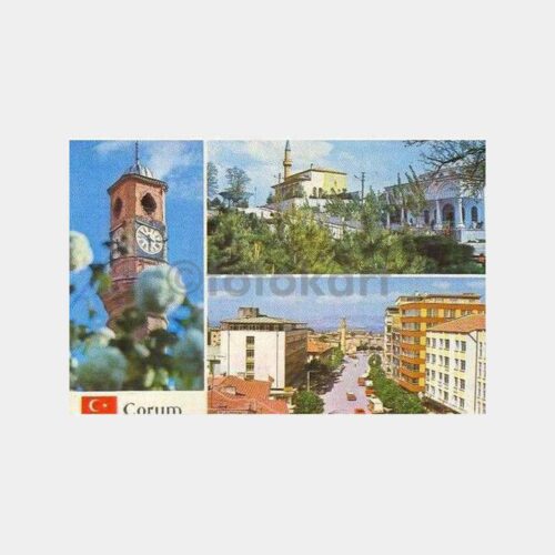 Çorum 3 Görünüş Kartpostal